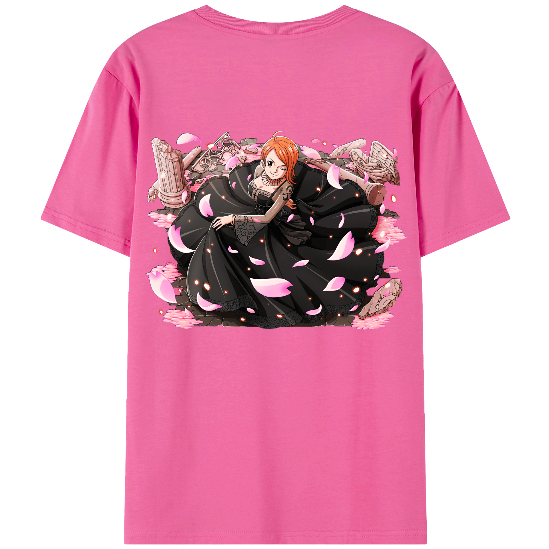 （画像用） ワンピース ナミ ONE PIECE Nami レディース半袖Tシャツ(バックプリント)